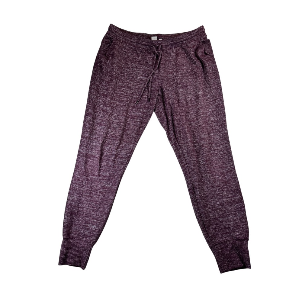 GAP Women’s Two-Piece Pajama Set in Heather Plum - Picture 4 of 10